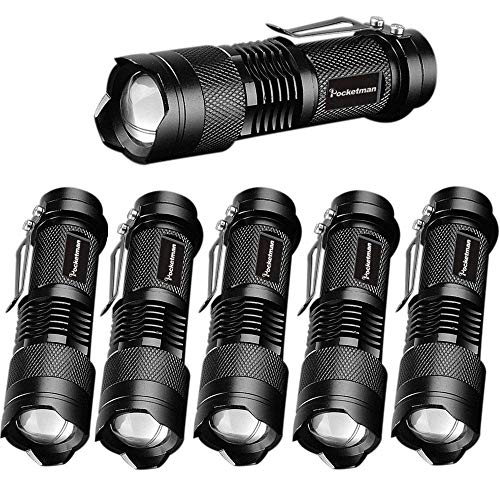 Lampe Torche LED Ultra Puissante 5000 Lumens, Tactique Lampe de Poche